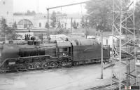 Железная дорога (поезда, паровозы, локомотивы, вагоны) - Паровоз серии СО17-4344 в депо Симферополь