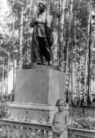 Кинешма - В парке ДХЗ у памятника И. В. Сталину.