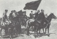 Житомир - Бойцы 1-ой Конной армии  во время перехода на польский фронт.