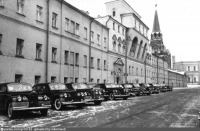 Москва - Парковка в Кремле 1959, Россия, Москва,