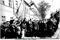 Одесса - Одесские партизаны  в освобожденной Одессе. 10 апреля 1944 г.