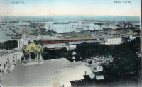 Одесса.   Вид порта.