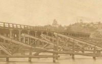 Ромны - Засульский деревянный мост.