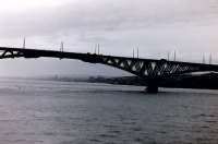 Саратов - Вид с Волги на автодорожный мост