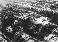 Алма-Ата - Алма-Ата. Аэрофотосъемка. Собор, парк и гимназический городок. 1929 г.