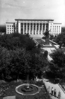 Алма-Ата - Дом правительства и сквер на площади Ленина, 1950-1960