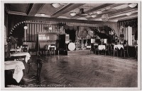 Старые магазины, рестораны и другие учреждения - Танцевальный зал ресторана Drachenfels 1930 гг.