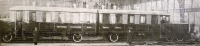 Железная дорога (поезда, паровозы, локомотивы, вагоны) - Сдвоенный аккумуляторный вагон Брянского завода.