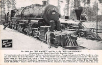 Железная дорога (поезда, паровозы, локомотивы, вагоны) - Биг Маллет и Уильям Крукс Великой северной железной дороги