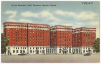 Бостон - Бостон. Отель Майлс Стэндиш, 1930-1945