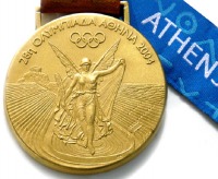 Медали, ордена, значки - Олимпийские наградные медали. Игры XXVIII Олимпиады 2004 года в Афинах (Греция) 15 сентября – 1 октября