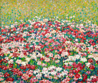 Картины - Жак Мартен-Ферье, Цветочная поляна