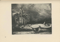 Картины - Морис де Вламинк, Корзина с виноградом