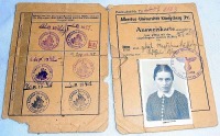 Калининград - Студенческий билет Альбертины. 1940.