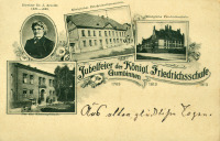Гусев - Gumbinnen, Friedrichsschule.