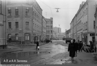 Москва - Трубная улица. Вид в сторону бульвара 1966,