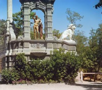 Массандра - Массандра. У дворца в саду, 1904