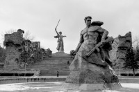 Волгоград - Мамаев курган. Скульптуры 