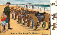 Ретро открытки - Всего в нескольких шагах от набережной Бридлингтона