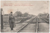 Литва - Станция Вержболово. Часовой на посту русско-германской границы