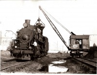 Железная дорога (поезда, паровозы, локомотивы, вагоны) - Экипировка углём паровоза ФД