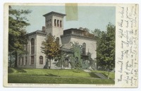 Штат Массачусетс - Амхерст. Массачусетс. Библиотека колледжа, 1903
