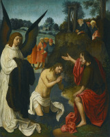 Картины - Фернандо дель Ринкен дель Фигероа. Крещение Иисуса