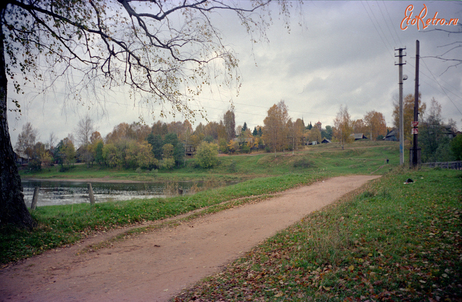 Тихвин - Тихвин, вид от шлюза.