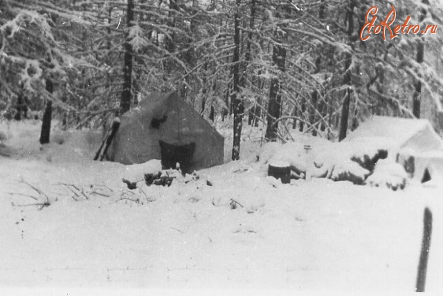 Магаданская область - Верховье ручья Синике в устье Контача. 1 мая 1942