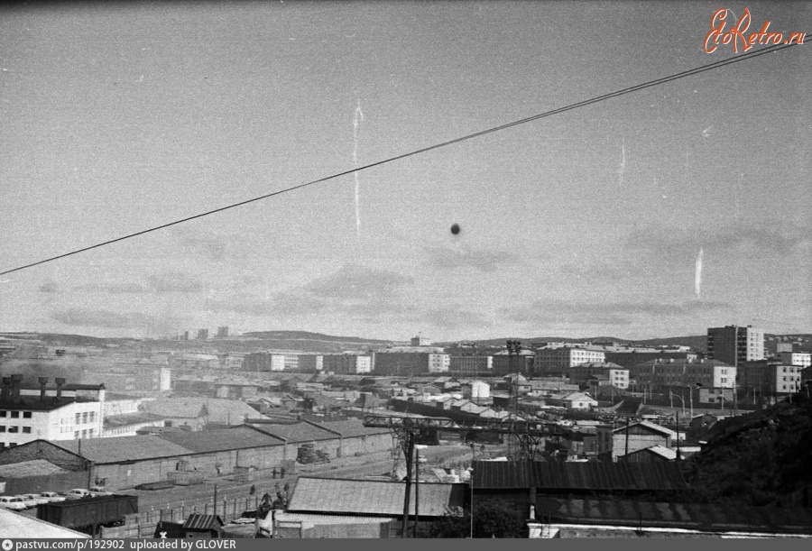 Мурманск - Панорама. 1975, Россия, Мурманская область, Мурманск