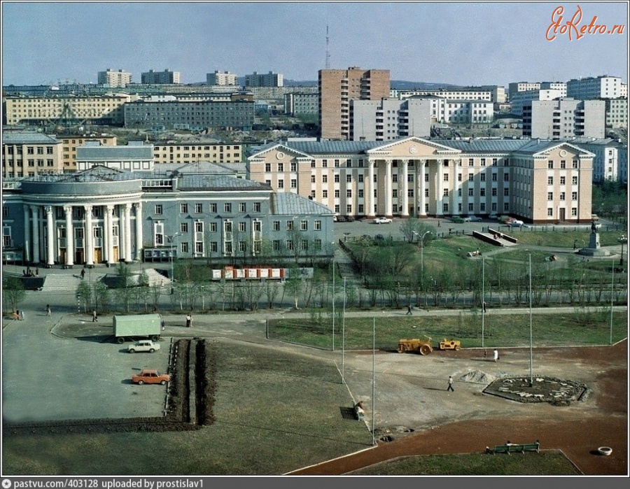 Мурманск старые фотографии города