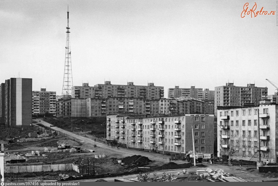 Мурманск - Ул. Пономарева 1990, Россия, Мурманская область, Мурманск