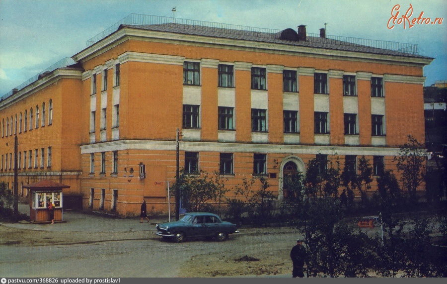 Мурманск - Дом печати 1963—1966, Россия, Мурманская область, Мурманск