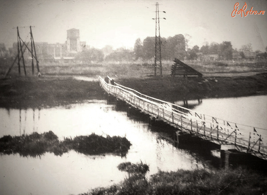 Павловский  Посад - Мост через реку Клязьму.
