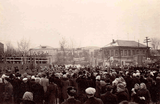 Щелково - Митинг на площади