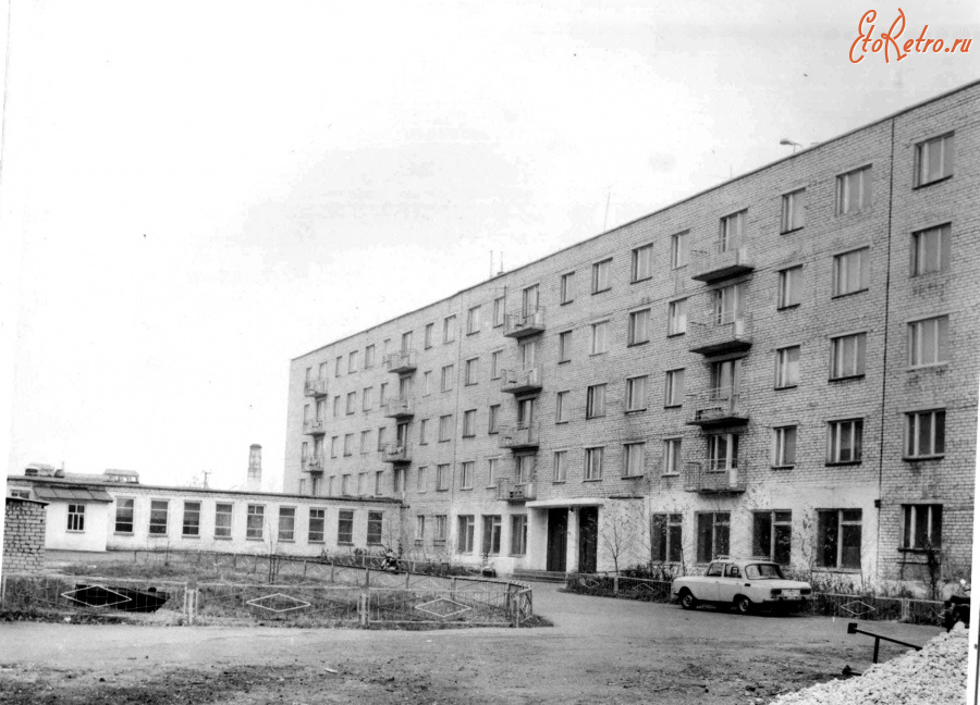 Шацк - Столовая и общежитие ШТМ.