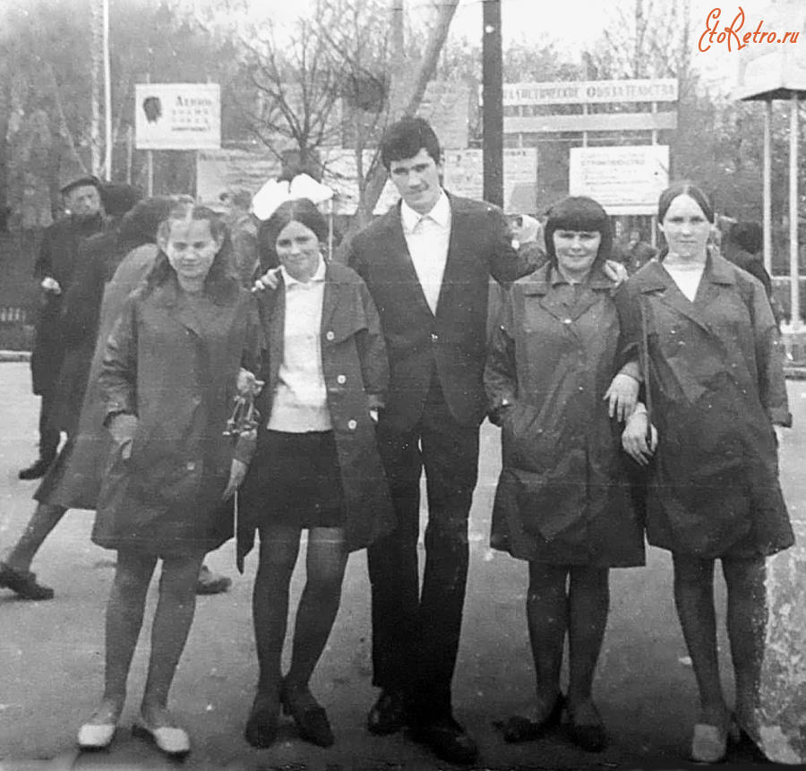 Кадом - Студенты Кадомского швейного техникума.