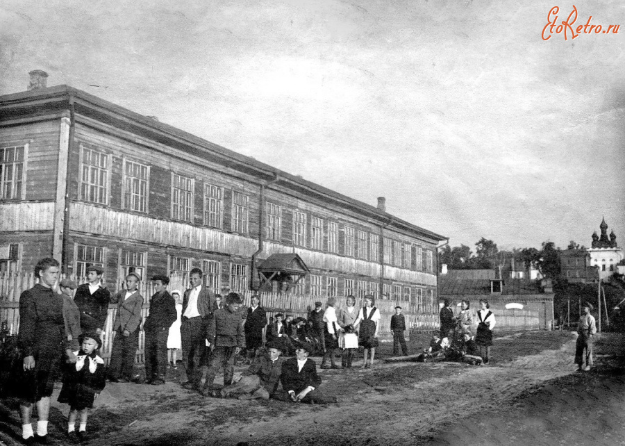 Кадом - Кадомская заречная школа.