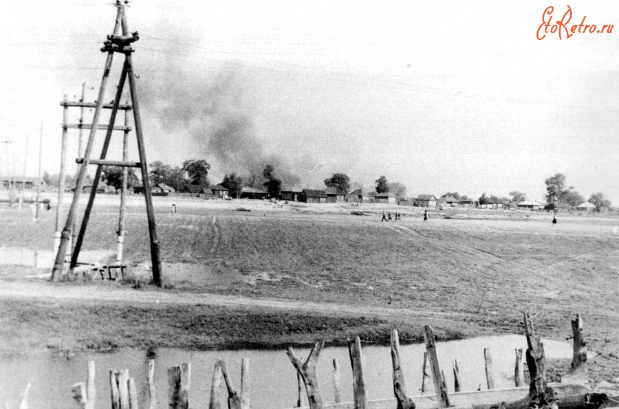 Кадом - Пожар в Заречно-Кадомской школе.