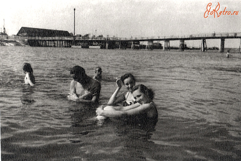 Кадом - На реке мокша у деревянного моста.