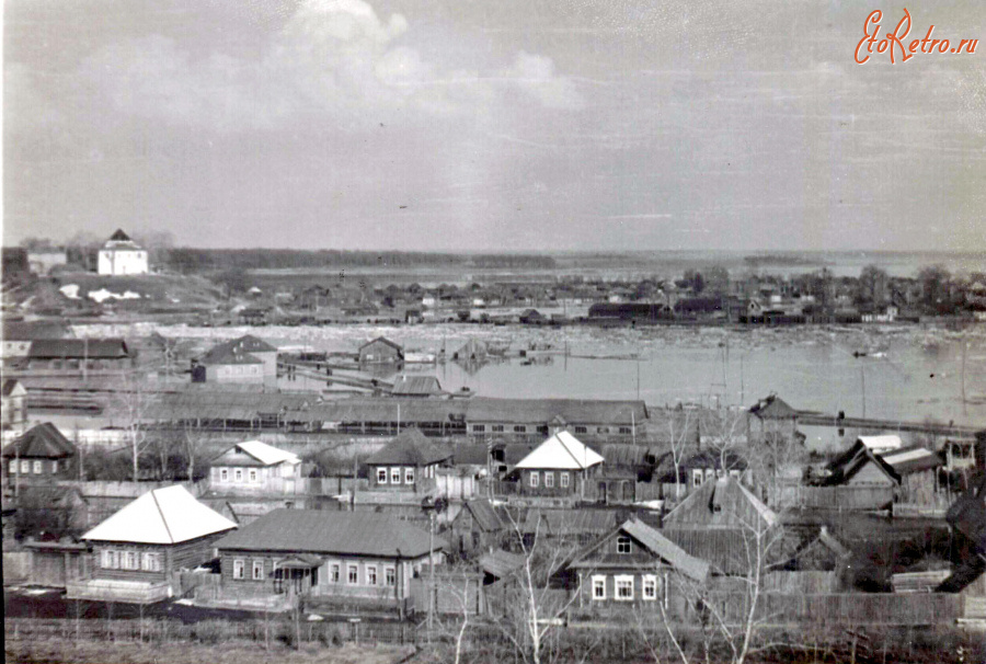 Кадом - Кадом. Разлив на реке Мокша.