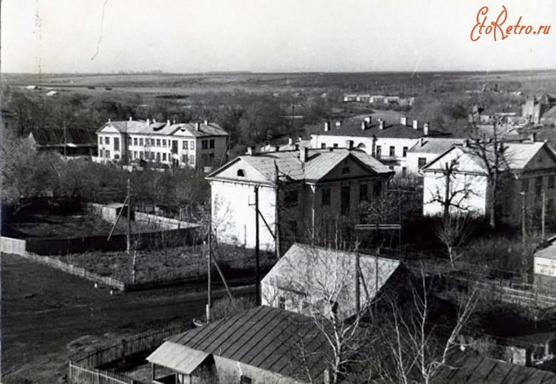 Старожилово - Старожилово. Панорама посёлка.