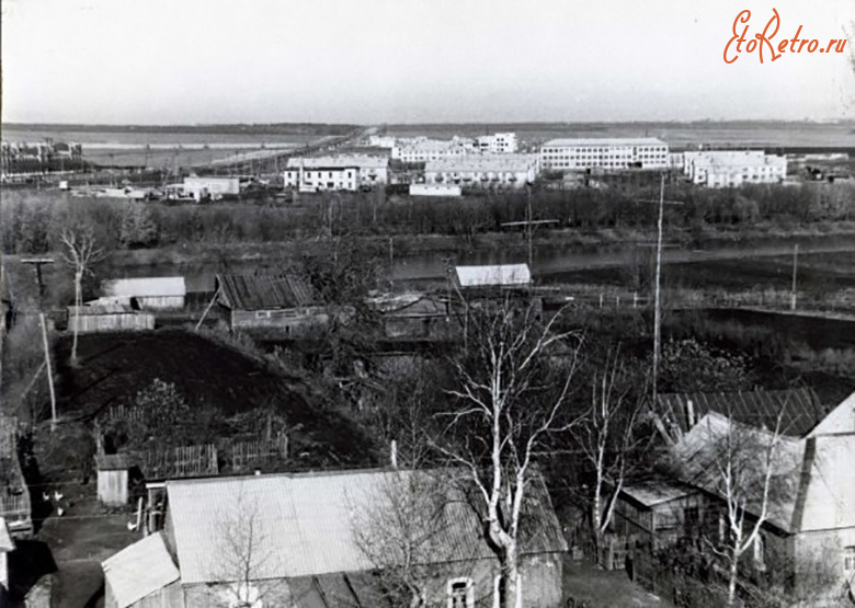 Старожилово - Старожилово. Панорама посёлка.