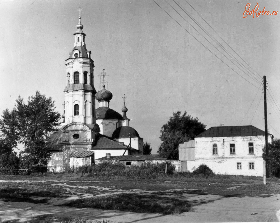 Старожилово - Столпцы. Церковь Преображения Господня.