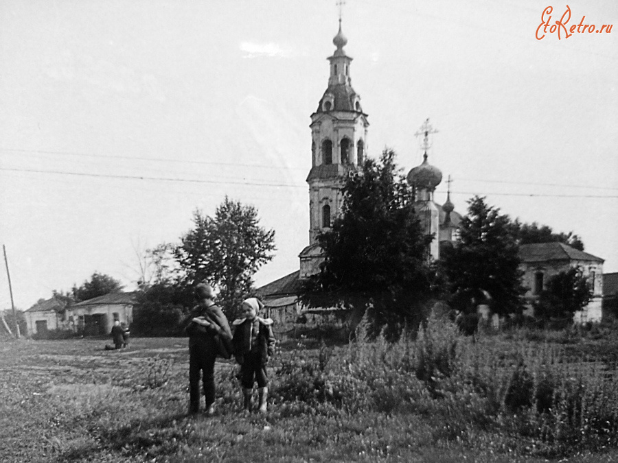 Старожилово - Столпцы. Церковь Преображения Господня.