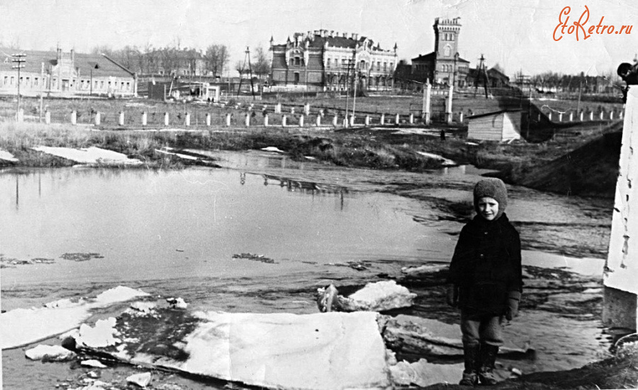 Старожилово - Вид на Старожиловский конный завод.