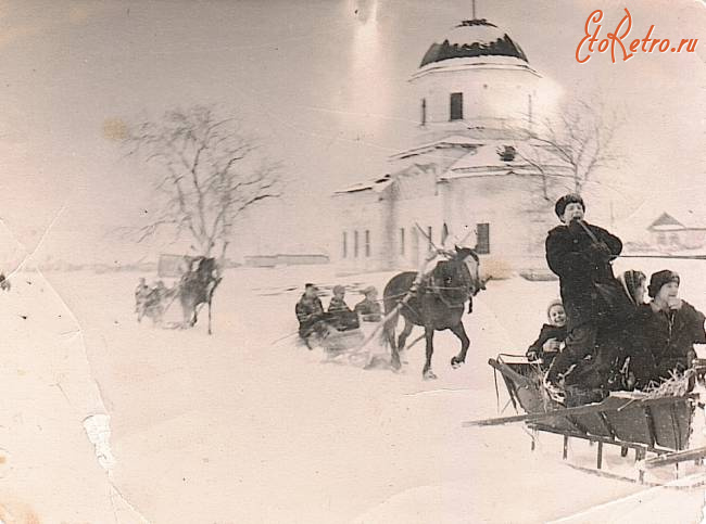 Саратовская область - Новый год в Слепцовке