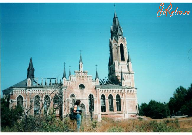 Саратовская область - Лютеранская церковь в Каменке