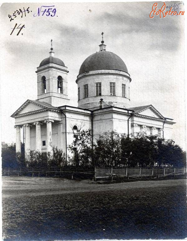 Саратовская область - Николаевская церковь,построена в 1835 г.
