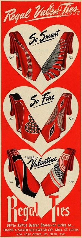 Разное - Реклама галстуков 1949г.